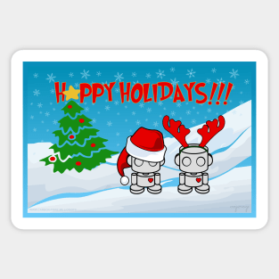 Happy Holidays: O'BOTs Sticker